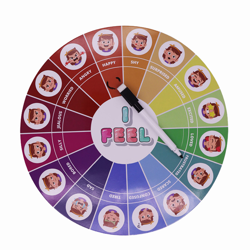 Board Game English For Kids - 28cm Boys Girls Emotion Management Learning