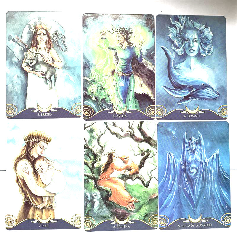 Mới Nữ Thần Đền Thờ Oracle Thẻ - đánh giá và giá Board Game English For Kids