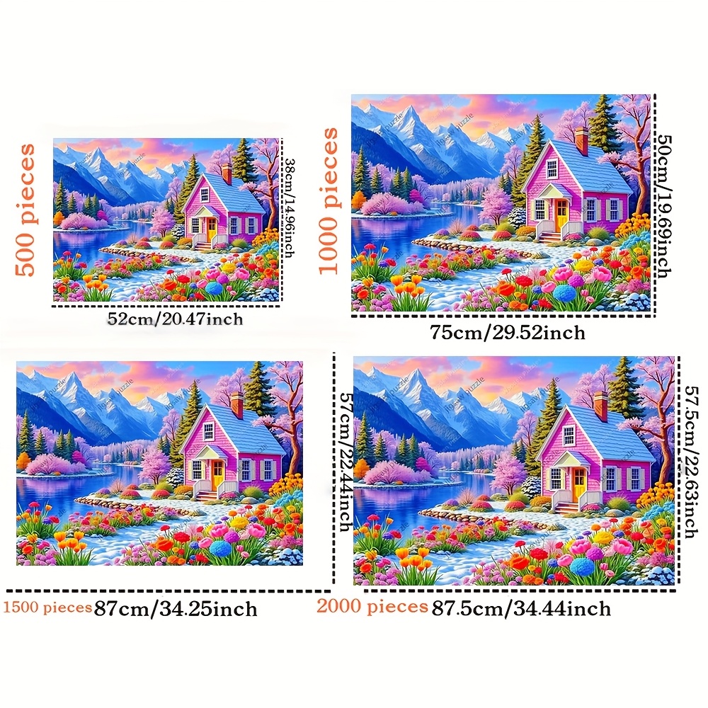 2000/1500/1000/500pcs Wooden J - đánh giá và giá Jigsaw Puzzle Adult