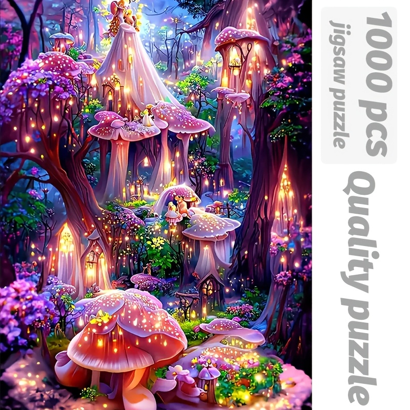 1000pcs Enchanted Forest Jigsa - đánh giá và giá Jigsaw Puzzle Adult