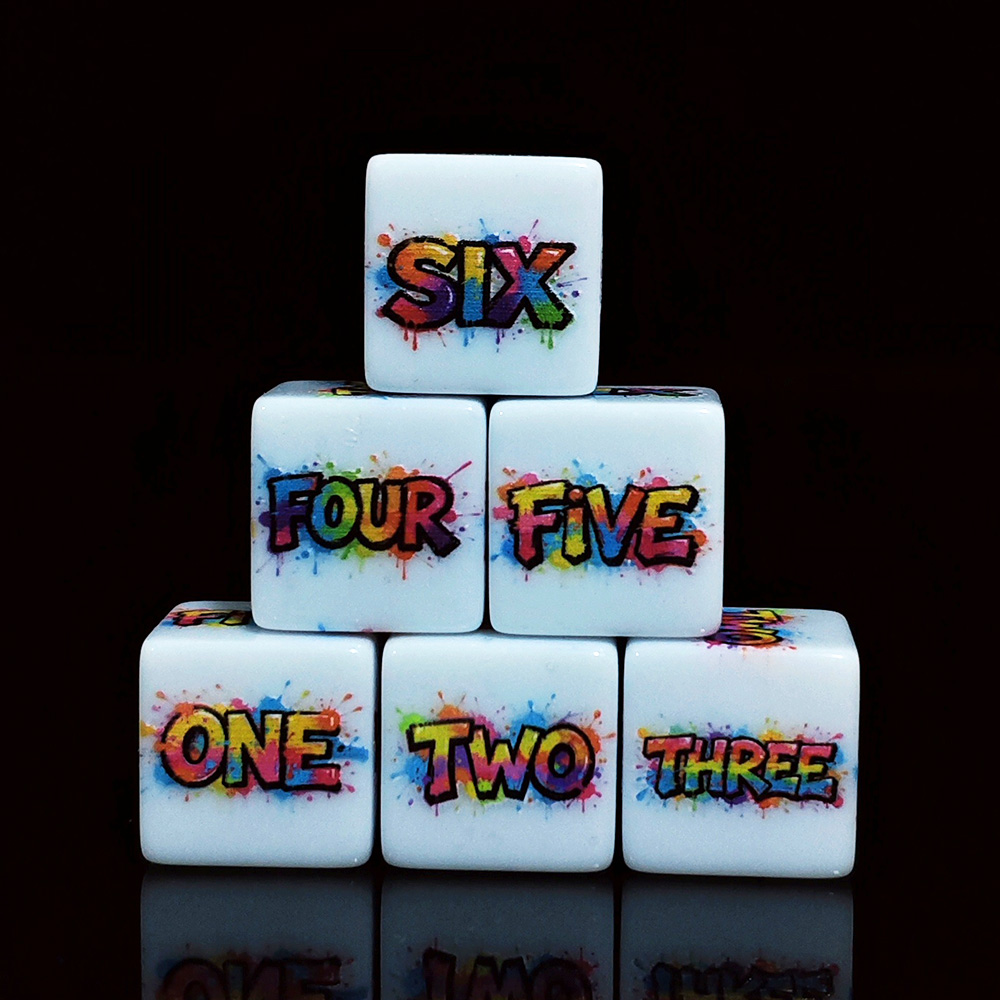 12Pcs 16MM Color Splash Englis - đánh giá và giá Board Game English For Kids