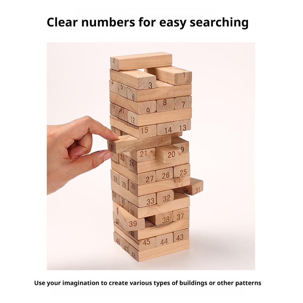 Small Size Wooden Building Blo - đánh giá và giá Board Game Monopoli