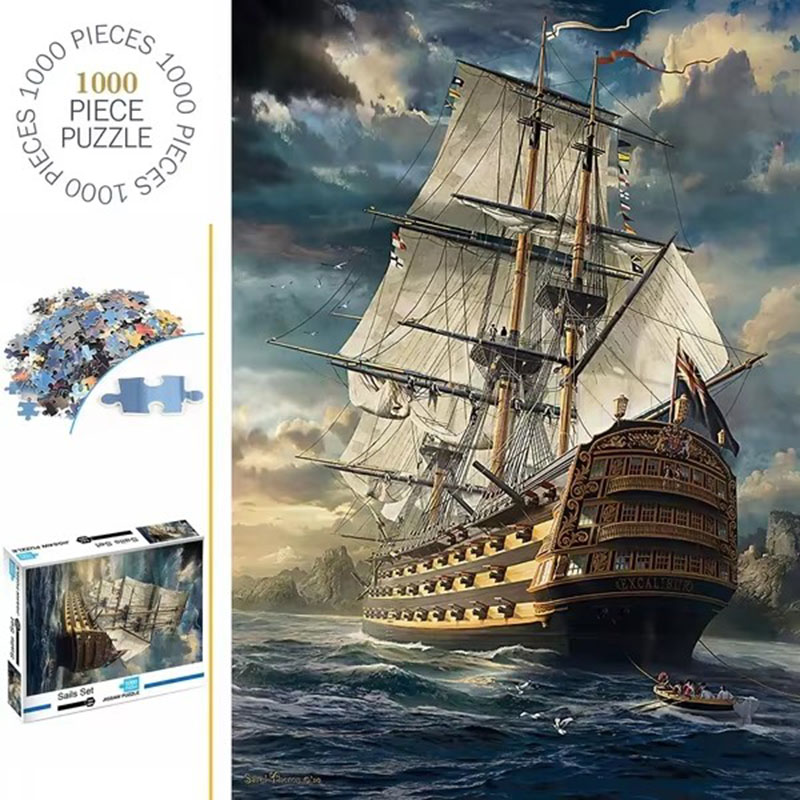 Sails-Set Jigsaw Puzzle 1000 P - đánh giá và giá Jigsaw Puzzle Adult