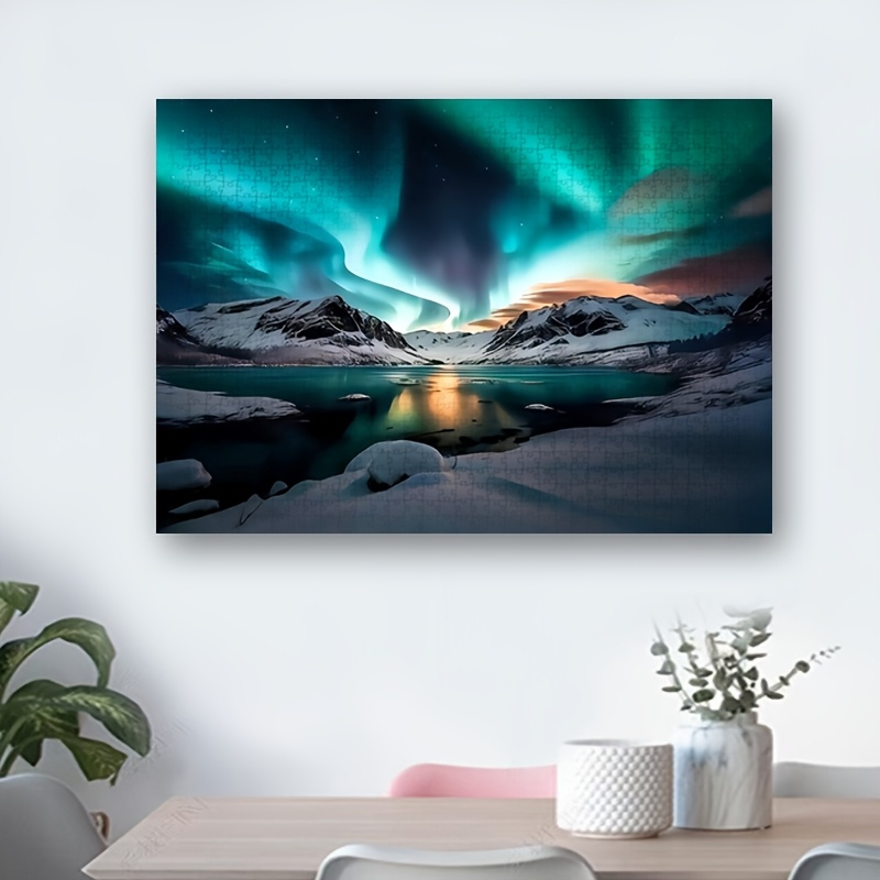 1000pcs Northern Lights Aurora - đánh giá và giá Jigsaw Puzzle Adult